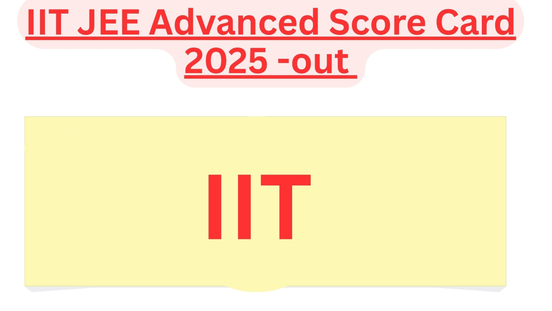 IIT JEE Advanced